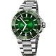 New Oris Aquis Hangang Limited Edition Green Men's Watch 01 743 7734 4187-Set