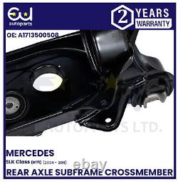 New Rear Subframe Crossmember Axle For Mercedes Slk R171 2004-2011 A1713500508