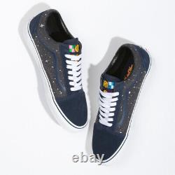 New Vans X Sailor Moon Old Skool Navy/Black Sneakers Limited-Edition 2022