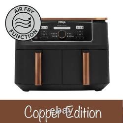 Ninja AF400UK Foodi MAX Dual Zone Air Fryer Limited Edition? With Apron & Rack