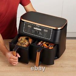 Ninja AF400UK Foodi MAX Dual Zone Air Fryer Limited Edition? With Apron & Rack