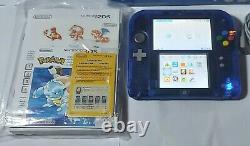 Nintendo 2ds pokèmon Blue Limited Edition As New Kitsune