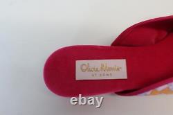 OLIVIA MORRIS AT HOME Ladies Daphane Pink Limited Edition Slippers EU40 UK7 NEW