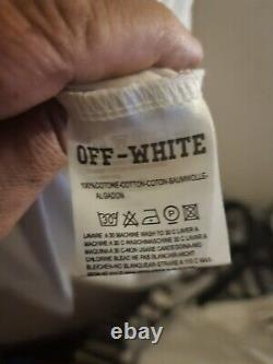 Off white virgil abloh t shirt 2013 limited edition main lable size xl stunning