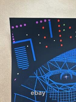 Official Licensed TRON By RAID71 Limited Edition Screen Print with Reactive Ink