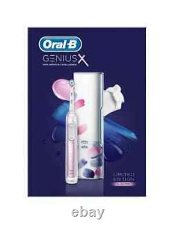 Oral-B Genius X Art of Brushing Limited Edition Blush Pink Electric Toothbrush