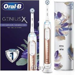 Oral-B Genius X Limited Edition Electric Toothbrush Floral Rose Gold