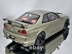 Otto Mobile / Kyosho Nissan Skyline GT-R R34 Nismo Z-Tune Millennium Jade 118