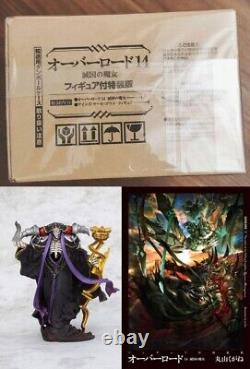 Overlord Vol. 14 Special Limited Edition & Ainz Ooal Gown Figure Kadokawa New JP