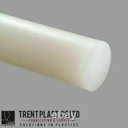 POLYPROPYLENE Rod NATURAL White Plastic ROUND Bar PPH PP Polyprop Billet
