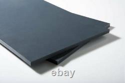 PVC Solid Sheet GREY (RAL 7011) UPVC Extruded Unplasticised Polyvinyl Chloride