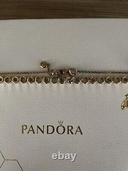 Pandora Shine Yellow Gold Bee Choker Necklace- Limited Edition- Unused