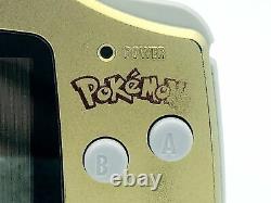 Pokémon Center New York Limited Edition Gold Game Boy Advance COMPLETE authentic