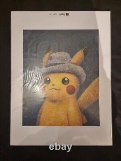 Pokemon X Van Gogh Pikachu Art Print