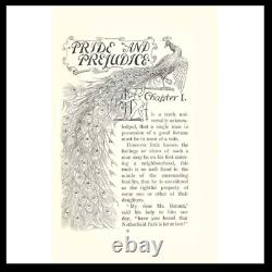 Pride & Prejudice by Jane Austen New Easton Press Leather Bound Deluxe Peacock