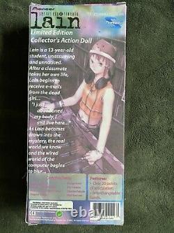 RARE LIMITED EDITION Toynami Serial Experiments Lain Action Doll Figure