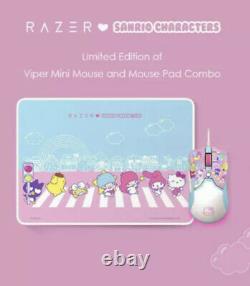 Razer x Sanrio Limited Edition Hello Kitty¹ Viper Mini Mouse and Mousemat Combo