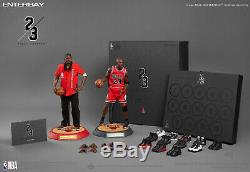 Ready! Enterbay Michael Jordan (Final Limited Edition) Away 1/6 Figures Set