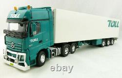 Road Ragers AUSTRALIAN Toll Mercedes Actros 6x4 Prime Mover Reefer Trailer 150