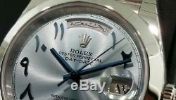 Rolex Day-Date 40mm Ref. 228206 Platinum Limited Edition Arabic Script New