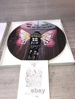 Royal Doulton Pure Evil Plate Live East Die Young rare limited edition 1996