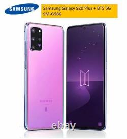 SAMSUNG Galaxy S20+ Plus BTS Limited Edition SM-G986 5G 256GB Factory Unlocked