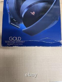 SONY Gold Wireless Headset 500 Million Limited Edition