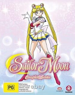 Sailor Moon The Complete Series (Seasons 1-5 Blu-Ray) Limited Edition Box Set