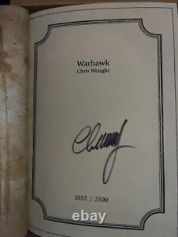 Siege of Terra Warhawk Limited Edition Black Library Warhammer Book #1832 Signed
