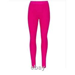 Skims size xxs limited edition raspberry pink ribbed leggings kim k NWT rib