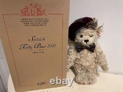 Steiff Scottish Teddy bear 2001 LTD Edition, Vey Rare and Collectable Box + Coa