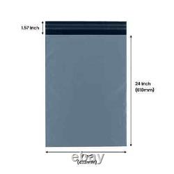 Strong Grey Plastic Mailing Bags Poly Postage Post Postal Self Seal Parcel Sizes
