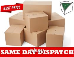 Strong Single & Double Wall Cardboard Boxes Postal Removal Moving Quality