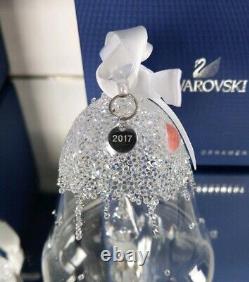 Swarovski Christmas Bell Holiday Christmas Ornament Bell 2017 original packaging mib 5241593