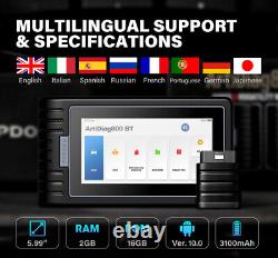 TOPDON 2023 Pro FULL System Car Diagnostic Tools Wireless Automotive Scanner UK