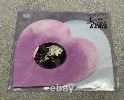 Taylor Swift Lover (Live From Paris) Heart Shaped Vinyl Rare Limited Edition