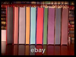Ten 10 Volume Leather Bound Matching Set Brand New Collectible Classic Stories