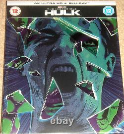 The Incredible Hulk Limited Ed Steelbook 4K UHD Ultra High Definition Movie UK