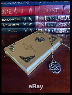 The Neverending Story New Illustrated Hand Leather Bound Gift Deluxe Hardcover