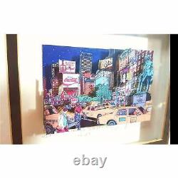 Times Square, New York by John Suchy Signed limited edition Stunning Piece