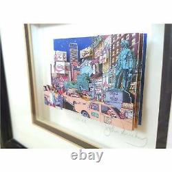 Times Square, New York by John Suchy Signed limited edition Stunning Piece