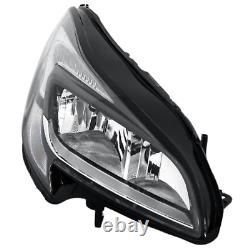 Vauxhall Corsa E Headlight Drivers Side LED DRL Black SE Limited Edition 2014-20