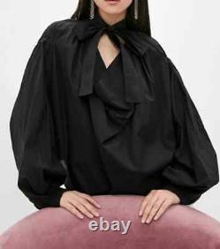 Vivienne Westwood Garret Blouse Top Shirt RRP £436 Size EU 38 UK 6 Black