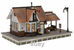 WOODLAND SCENICS O SCALE THE DEPOT BUILT & READY O GAUGE building train WDS5852
