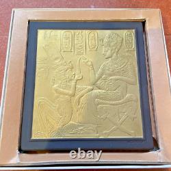 Wedgwood Black Jasper and Gold Plaque Tutankhamun Limited edition of 3000