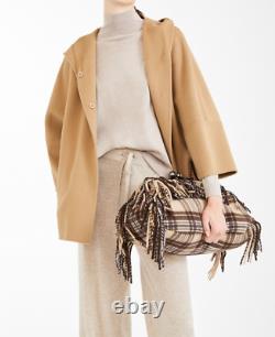 Weekend MaxMara Coat Jacket RAPACE Size UK 8 100% Virgin Wool Camel