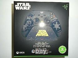 Xbox Star Wars Limited Edition Darth Vader Razer Wireless Controller & Charger