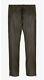 Zara Mens Limited Edition Military Green Leather Pants Size M