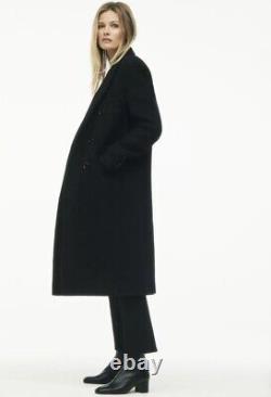 Zara Woman Nwt Fw22 Wool Blend Oversized Coat Limited Edition Size L 8421/823