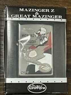 Zippo 1999 Limited Edition Mazinger Z 3D Metal Hover Unused withi Box